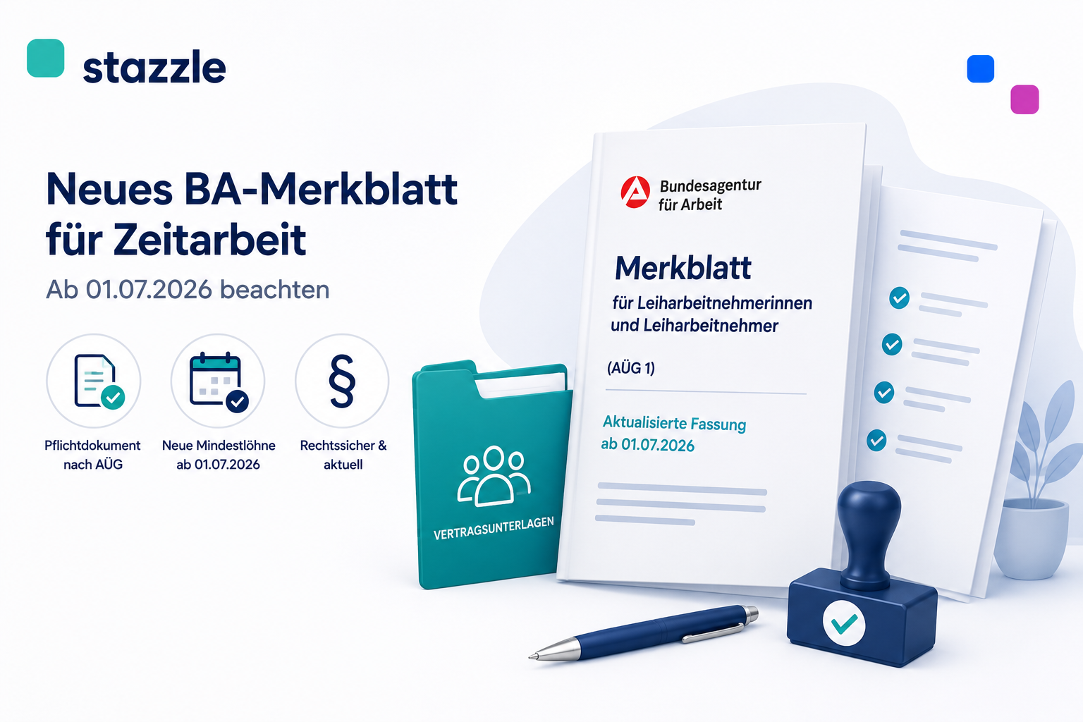 Merkblatt für Leiharbeitnehmer der Bundesagentur für Arbeit – Zeitarbeit 2026