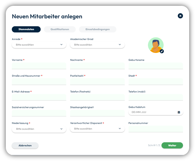 grwoth neuer Kandidat Maske