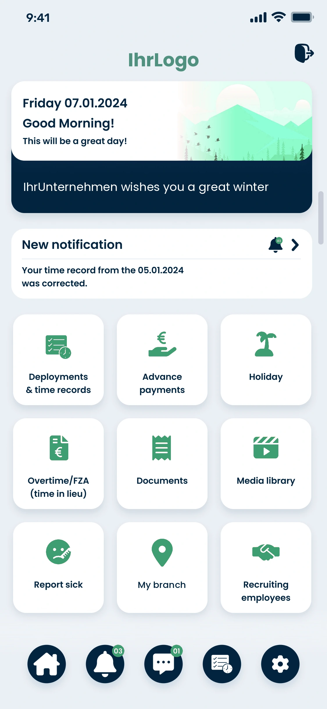 Eine App für alle Mitarbeiterprozesse in der Zeitarbeit